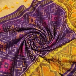 Patola fabric swatch